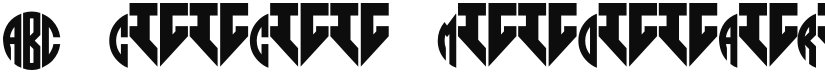 ABC-Circle-Monogram font download