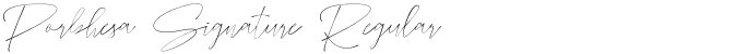 Porbhesa Signature Regular