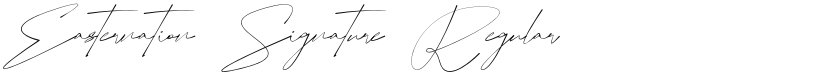 Easternation Signature font download