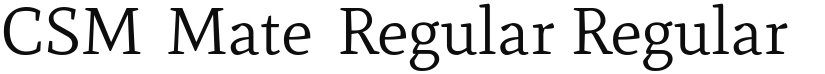 AOQCSM+Mate-Regular font download