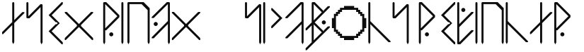Asei Runic Symbols font download