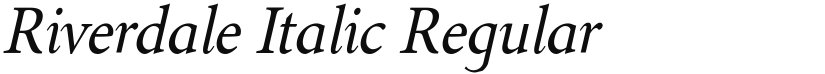 Riverdale font download
