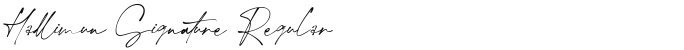 Hallimun Signature Regular
