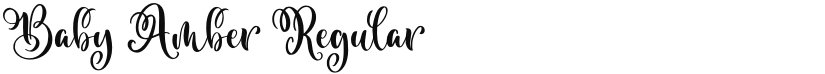 Baby Amber font download
