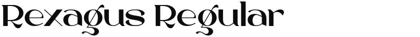 Rexagus font download