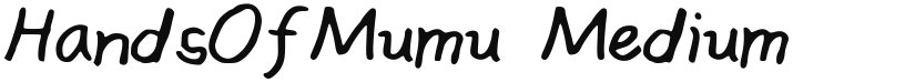 HandsOfMumu font download