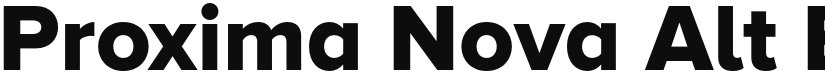 Proxima Nova Alt Th font download