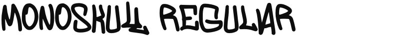 Monoskull font download