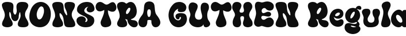 MONSTRA GUTHEN font download