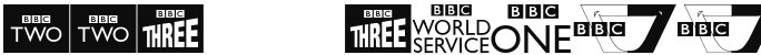 BBC TV Channel Logos Regular