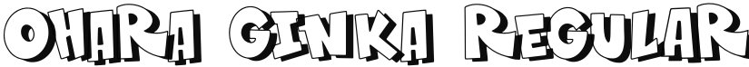 OHARA GINKA font download