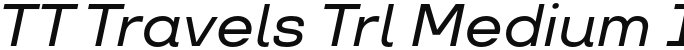 TT Travels Trl Medium Italic