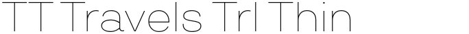 TT Travels Trl Thin