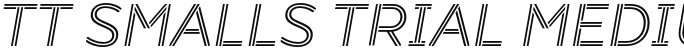 TT Smalls Trial Medium Italic