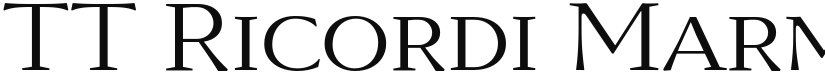 TT Ricordi Marmo Trial font download