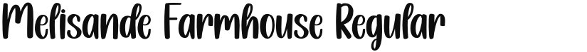 Melisande Farmhouse font download