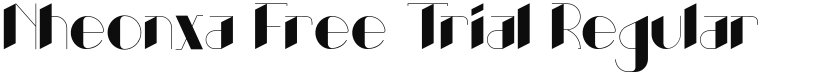 Nheonxa Free Trial font download