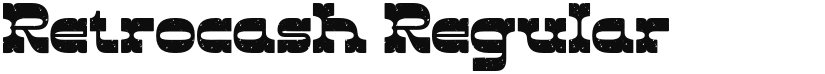 Retrocash font download
