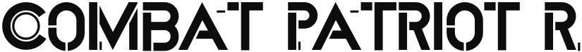 COMBAT PATRIOT font download
