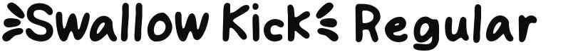 Swallow Kick font download