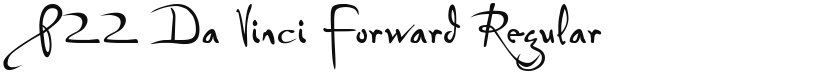 P22 Da Vinci Forward font download