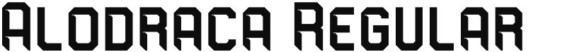 Alodraca font download