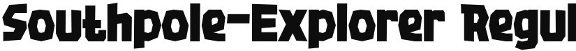 Southpole-Explorer font download