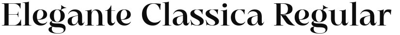 Elegante Classica font download