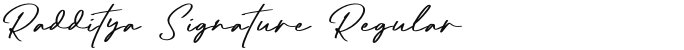 Radditya Signature Regular