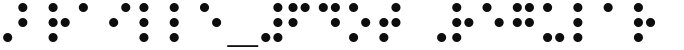 Braille_6dot Regular