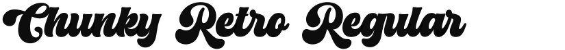 Chunky Retro font download