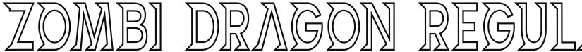 ZOMBI DRAGON font download