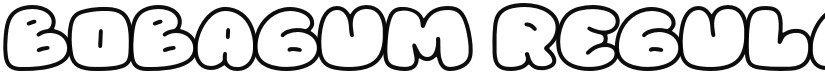 Bobagum font download