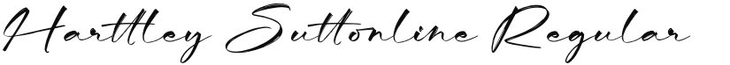 Harttley Suttonline font download