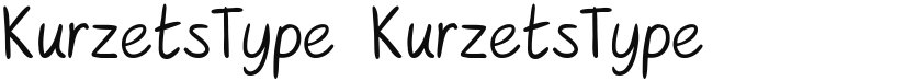 KurzetsType font download