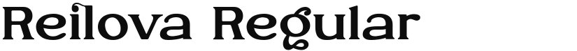 Reilova font download