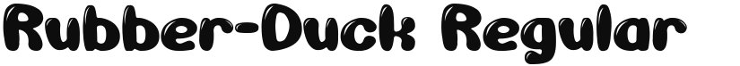 Rubber-Duck font download