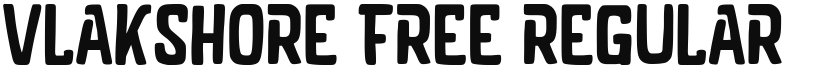 Vlakshore Free font download