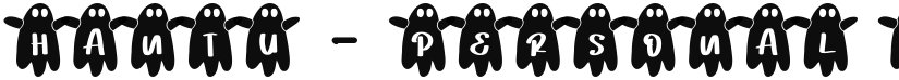 Hantu - Personal Use font download