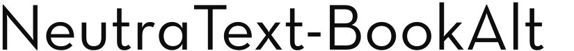Neutra Text Alt font download
