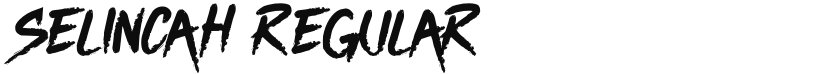 SELINCAH font download