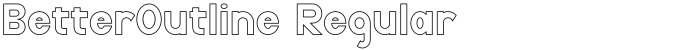 BetterOutline Regular