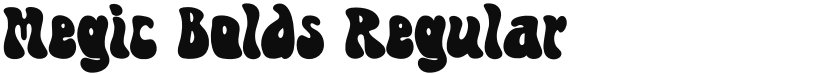 Megic Bolds font download