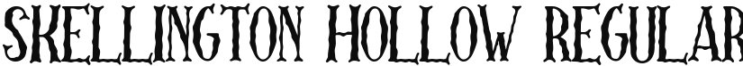 Skellington Hollow font download