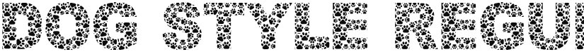 Dog Style font download