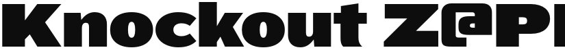 Knockout Z@PP 94 Ultmt Sumo font download
