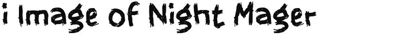 i Image of Night font download