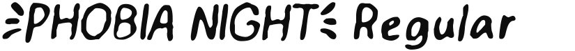 PHOBIA NIGHT font download