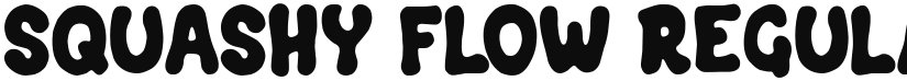 Squashy Flow font download