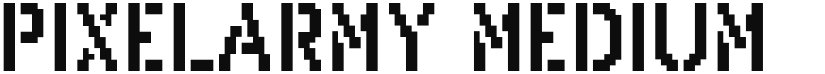 PixelArmy font download
